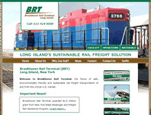 Tablet Screenshot of brookhavenrailterminal.com